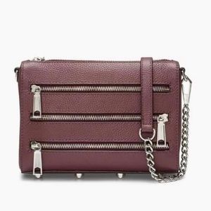 REBECCA MINKOFF PURPLE CROSSBODY BAG